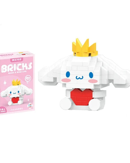 Figurine de Construction - Dessin Animé #4 5 cm