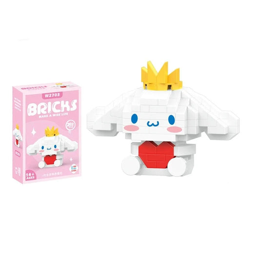 Figurine de Construction - Dessin Animé #4 5 cm