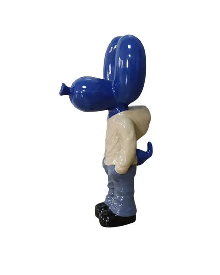 Figurine Balloon Dog Bleu 18 cm