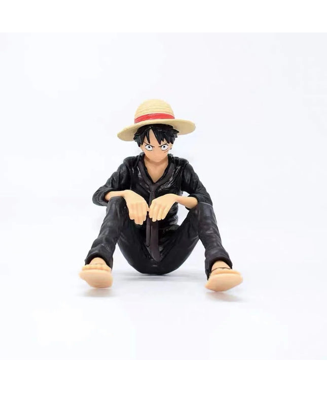 Figurine One Piece - Luffy Tenue Noire 12 cm
