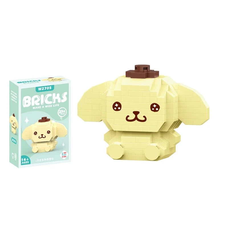 Figurine de Construction - Dessin Animé #1 5.2 cm