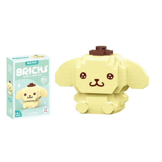 Figurine de Construction - Dessin Animé #1 5.2 cm