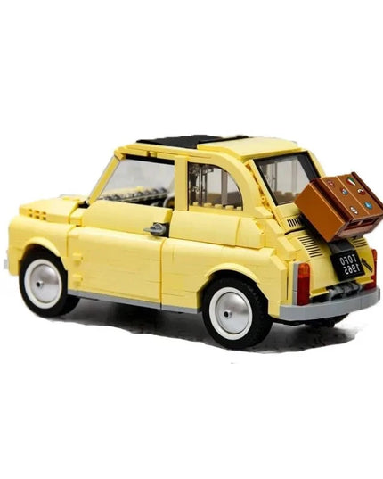 Figurine de Construction - Classic Yellow Car