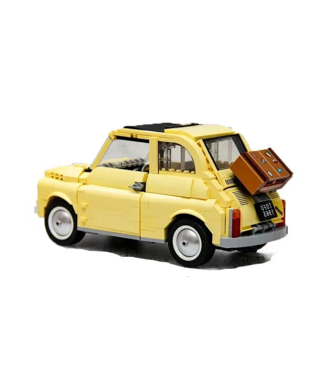 Figurine de Construction - Classic Yellow Car