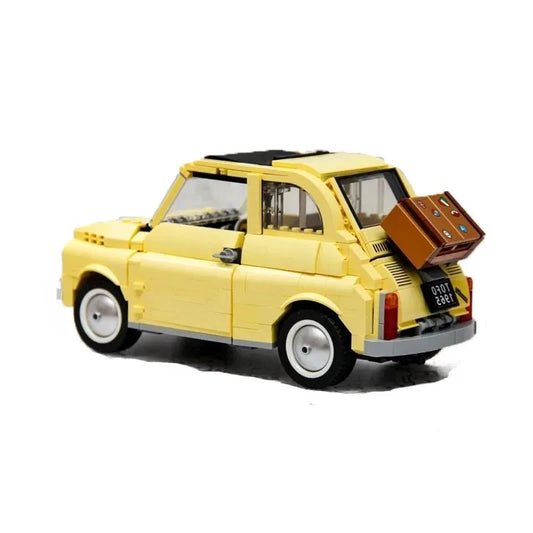 Figurine de Construction - Classic Yellow Car