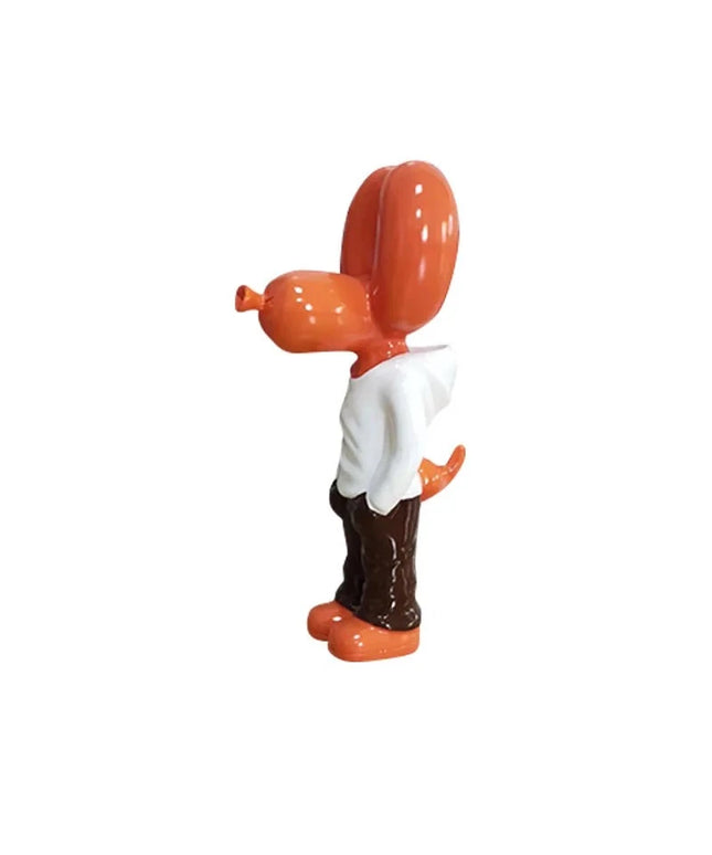 Figurine Balloon Dog Orange 18 cm