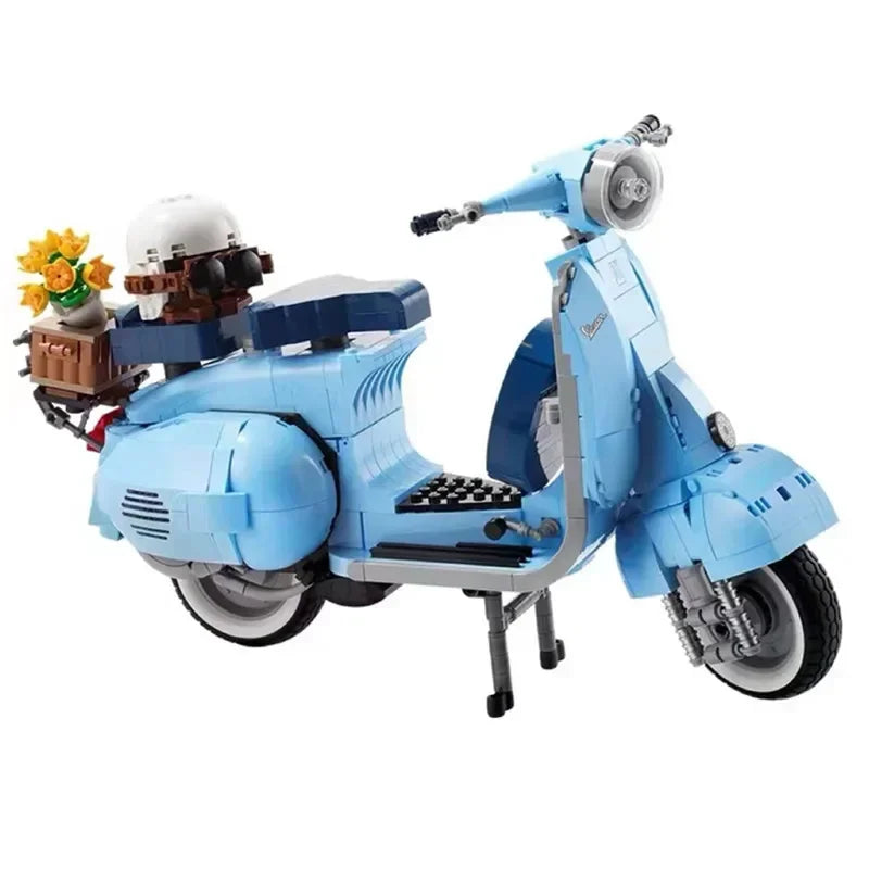 Figurine de Construction - Vespa Bleu