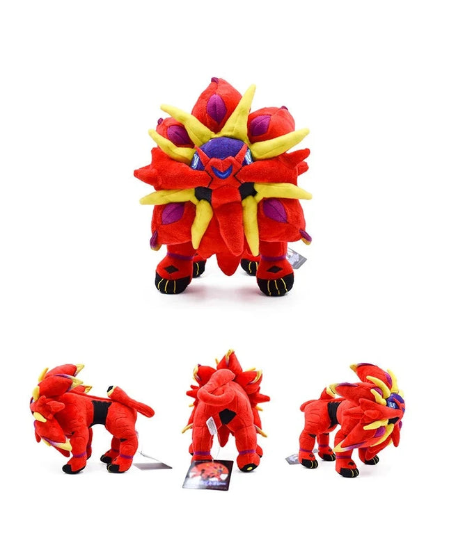 Figurine Peluche Pokémon - Shiny Solgaleo 27 cm