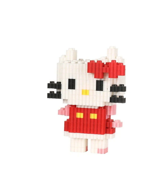 Figurine de Construction - Hello Kitty Rouge 11 cm