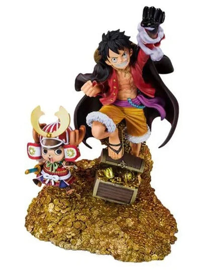 Figurine One Piece - Collector Luffy & Chopper 21 cm