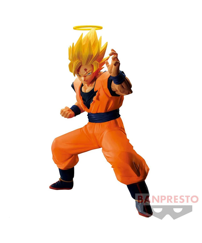 Figurine Dragon Ball Z - Goku SSJ2 Auréole 18 cm
