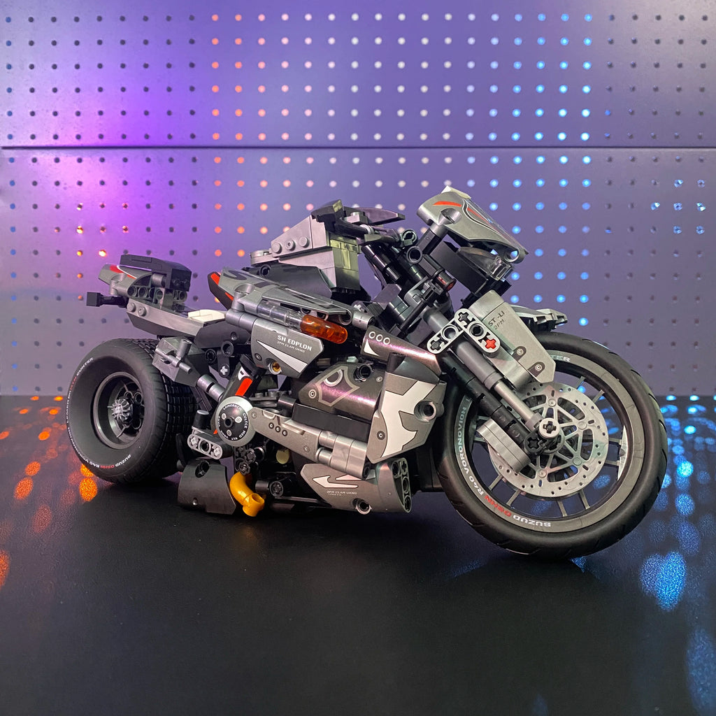 Figurine de Construction - Moto City Racer 3