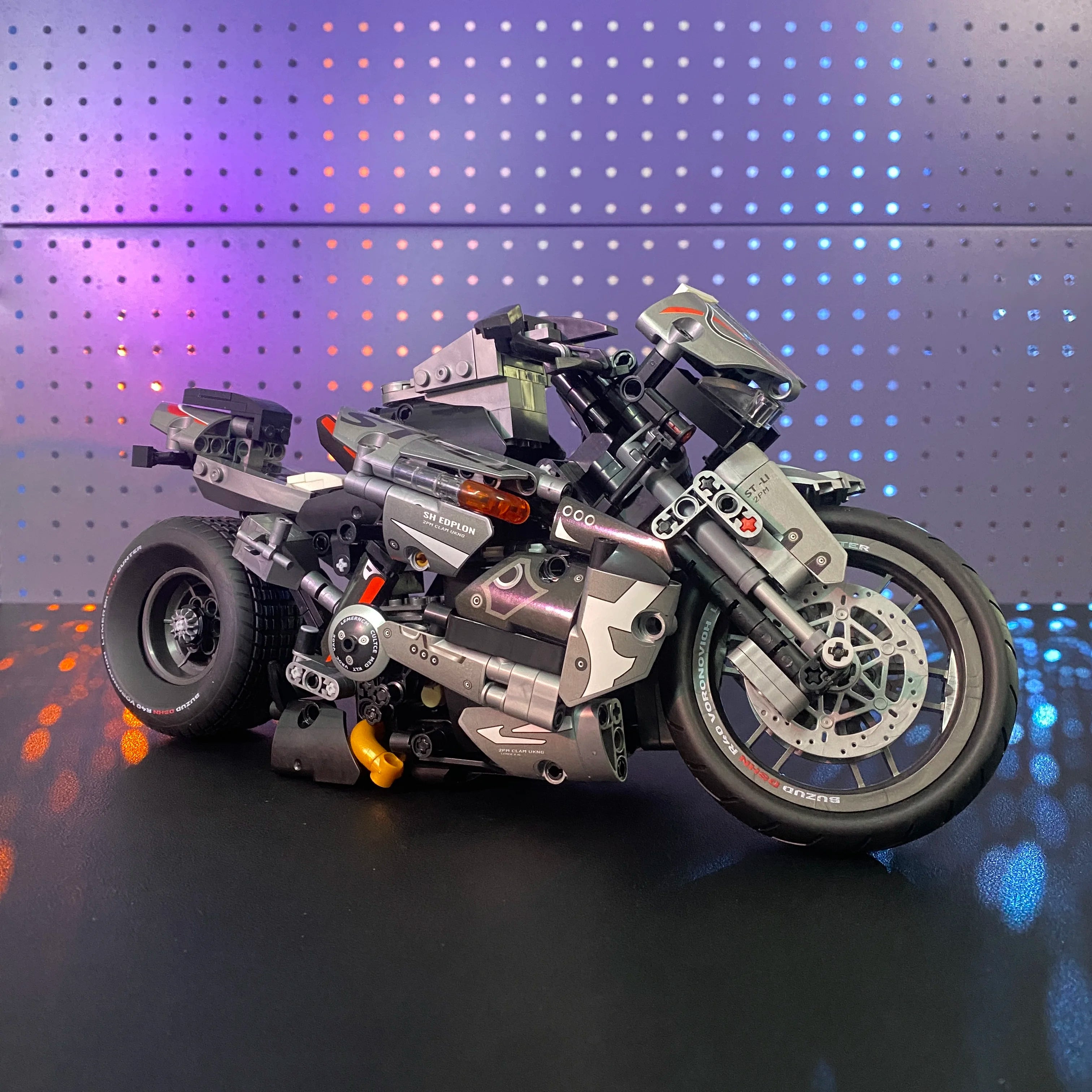 Figurine de Construction - Moto City Racer 3
