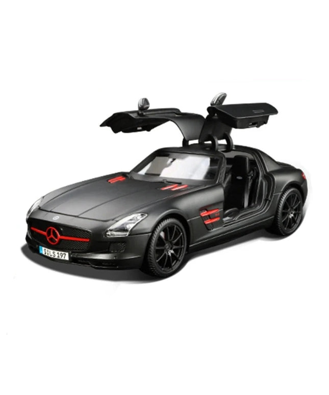 Figurine Mercedes-Benz 1:18 - SLS AMG Noir & Rouge