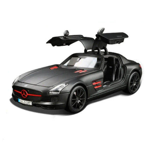 Figurine Mercedes-Benz 1:18 - SLS AMG Noir & Rouge