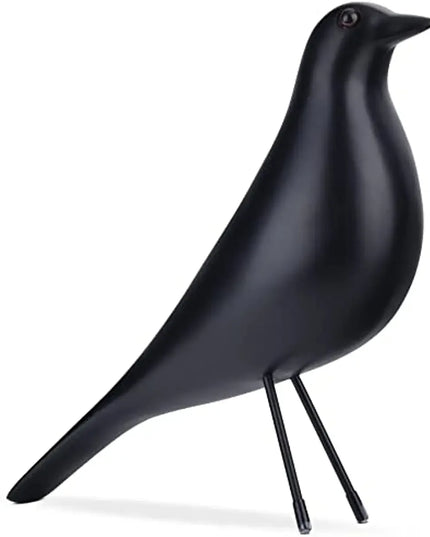 Figurine Oiseau Minimaliste Noir