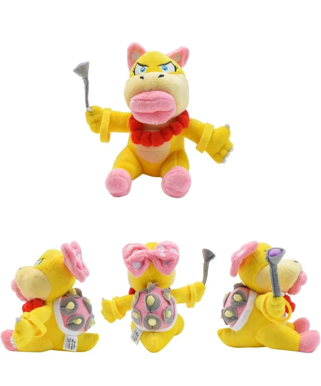 Figurine Peluche Super Mario - Wendy 18 cm