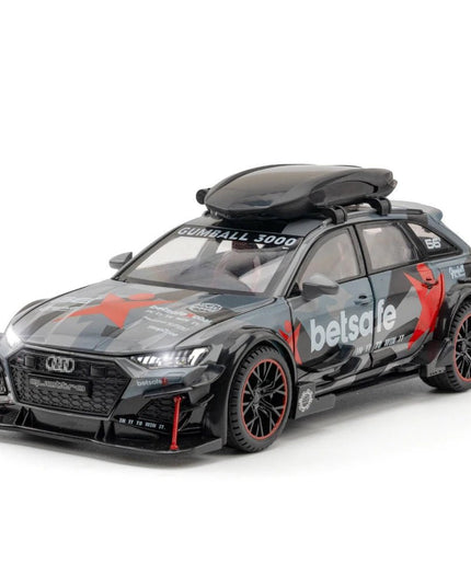Figurine 1/24 Audi - Audi RS6 Modifié gris