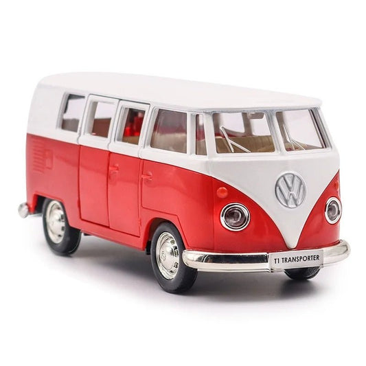 Figurine 1:36 Volkswagen Combi Rouge
