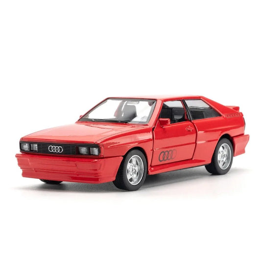 Figurine Audi 1:36 - Audi Quattro1980 Vintage rouge