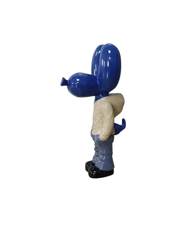 Figurine Balloon Dog Bleu 18 cm