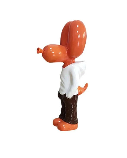 Figurine Balloon Dog Orange 18 cm