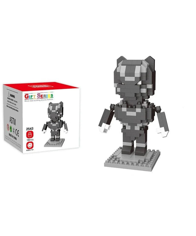 Figurine de Construction Avengers - Black Panther 9 cm
