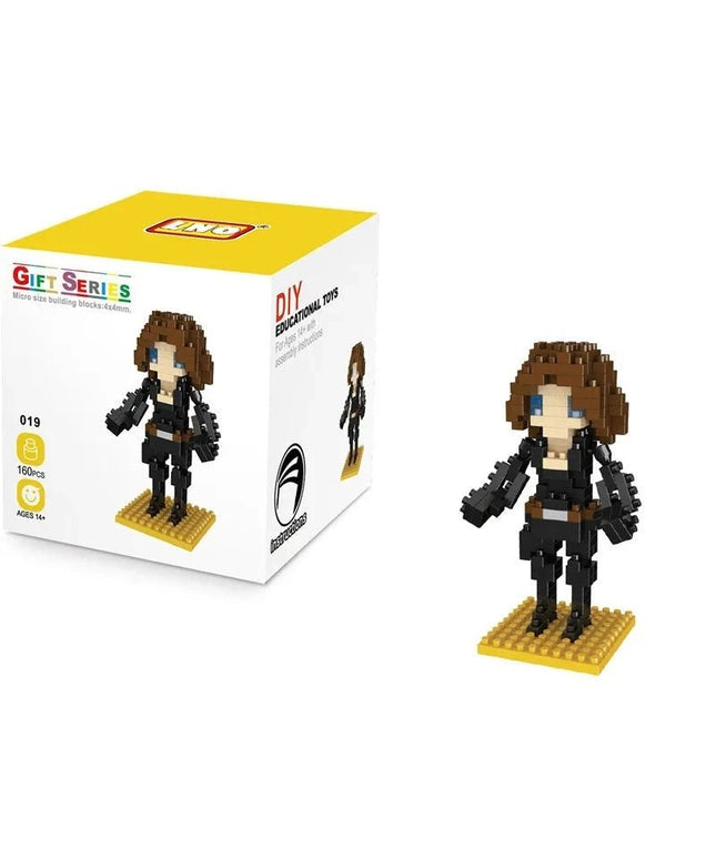 Figurine de Construction Avengers - Black Widow 9 cm