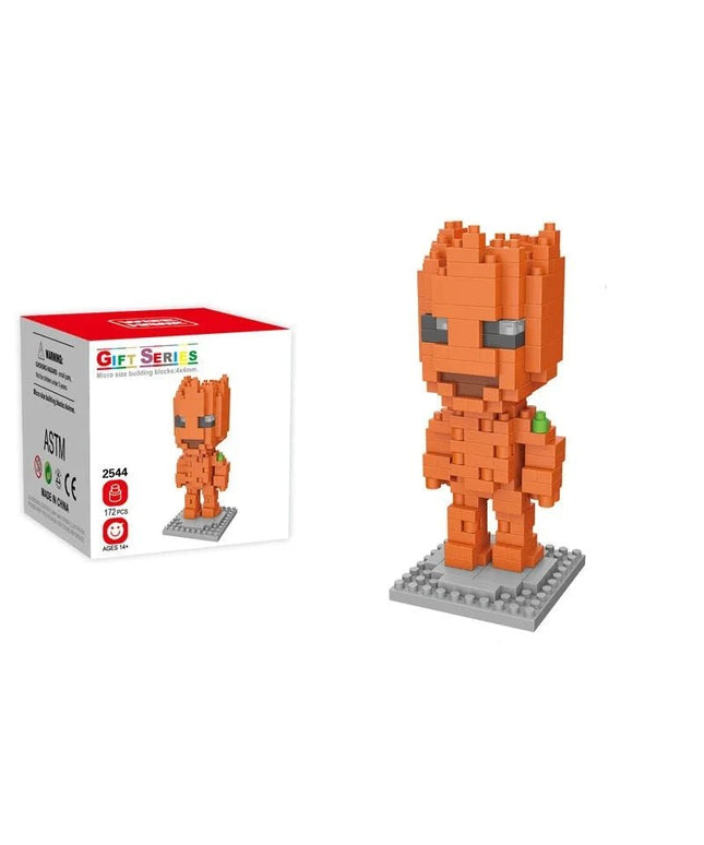 Figurine de Construction Avengers - Groot 9 cm