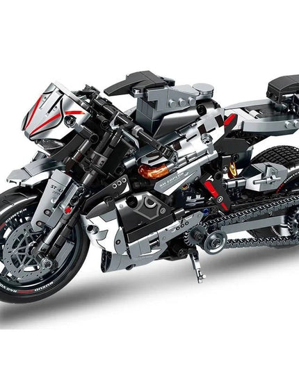 Figurine de Construction - Moto City Racer