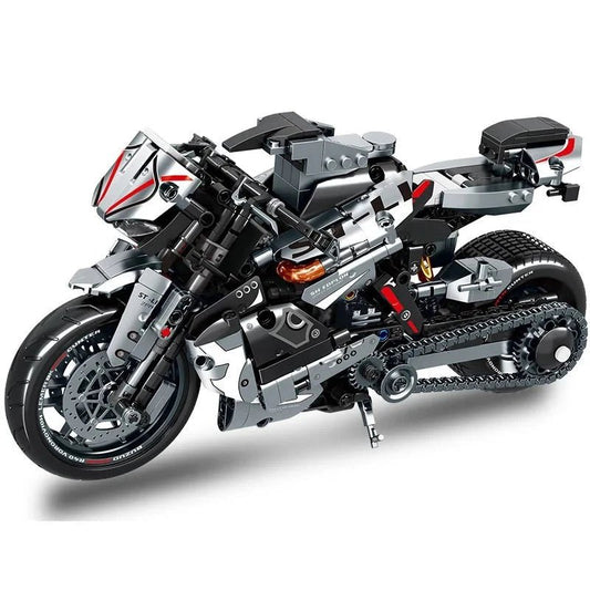 Figurine de Construction - Moto City Racer