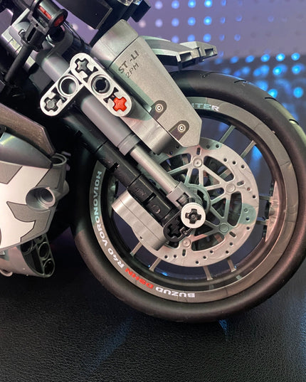 Figurine de Construction - Moto City Racer 6