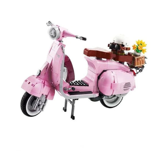 Figurine de Construction - Vespa Rose