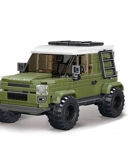 Figurine de Construction - Voiture 4x4 Vert
