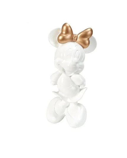 Figurine Disney - Minnie Blanc & Marron 21 cm