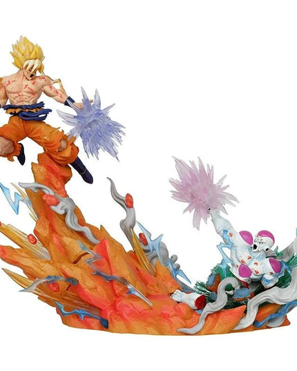 Figurine dragon ball Z - Goku vs Frieza 20.5 cm
