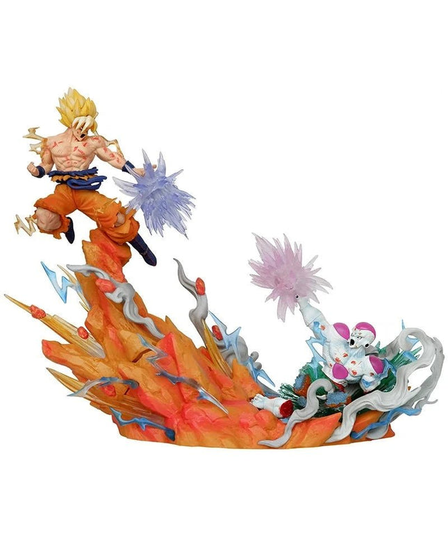 Figurine dragon ball Z - Goku vs Frieza 20.5 cm