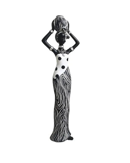 Figurine Femme Africaine - Debout 34 cm