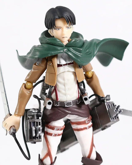 Figurine Figma Attack on Titan - Levi Ackerman 213 13.5 cm