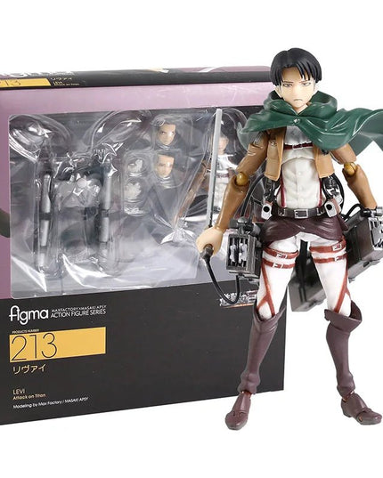 Figurine Figma Attack on Titan - Levi Ackerman 213 13.5 cm