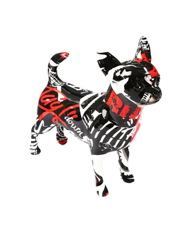 Figurine Graffiti Chihuahua #C 20 cm