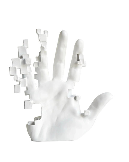 Figurine Main Artistique Blanche