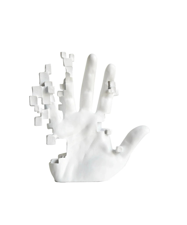 Figurine Main Artistique Blanche
