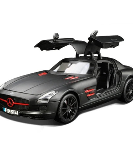 Figurine Mercedes-Benz 1:18 - SLS AMG Noir & Rouge