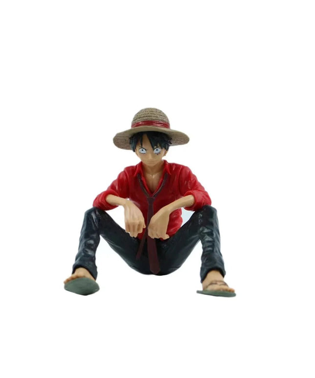 Figurine One Piece - Luffy Tenue Rouge 12 cm