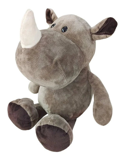 Figurine Peluche Animal - Rhino 25 cm