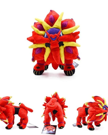 Figurine Peluche Pokémon - Shiny Solgaleo 27 cm