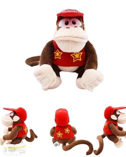 Figurine Peluche Super Mario - Diddy Kong 15 cm