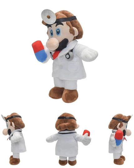 Figurine Peluche Super Mario - Doctor Mario 23 cm
