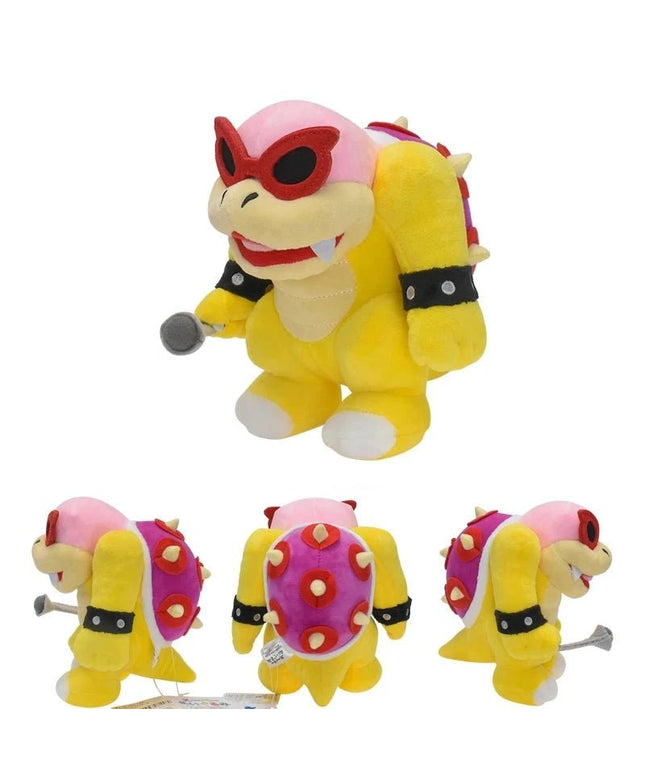 Figurine Peluche Super Mario - Roy Debout 17 cm